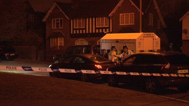 Police activity at Perry Hill Road in Sandwell
