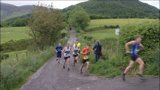 Runners during the Great Trail