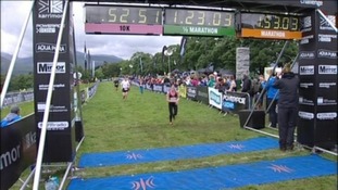 The finish line