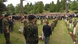 End of conflict remembered