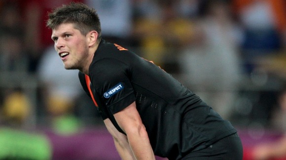 Klaas-Jan Huntelaar dejected