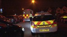 Police activity at the scene of the hostage situation in Oldbury