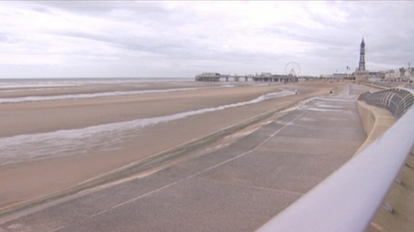 Blackpool beach