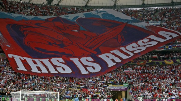Russia fans