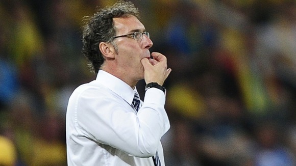 France manager Laurent Blanc.