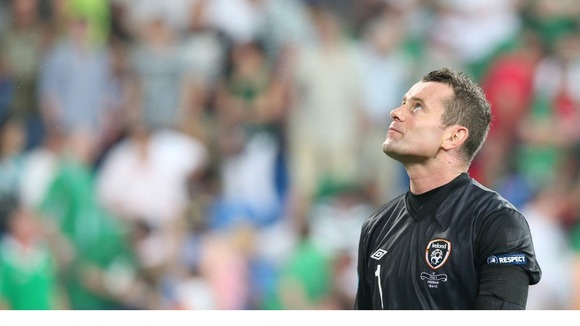 Ireland goalkeeper Shay Given.