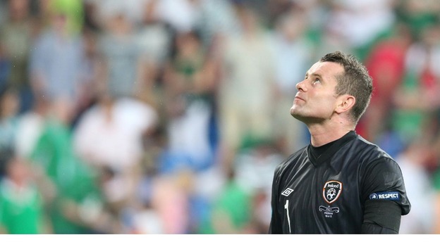 Ireland goalkeeper Shay Given.