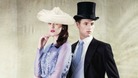 Models illustrate the new strict dress code in the Royal Ascot style guide