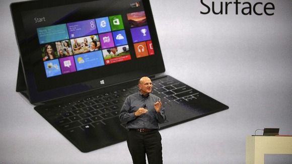 Microsoft CEO Steve Ballmer unveils 'Surface'