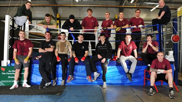 The 3 Para boxing team