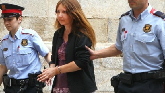 Lianne Smith arriving at court yesterday