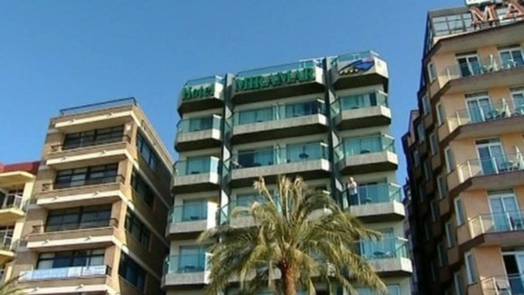 Hotel Miramar where the bodies of the children were found