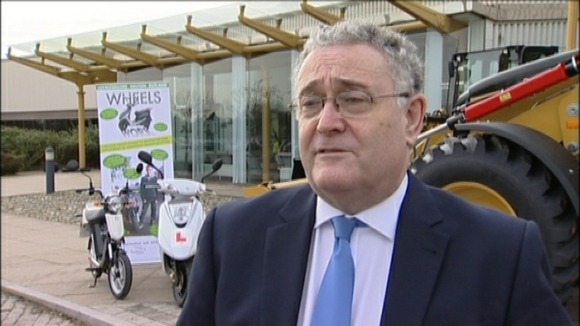David Parsons, leader of Leicestershire County Council