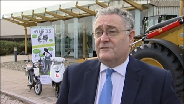 David Parsons, leader of Leicestershire County Council