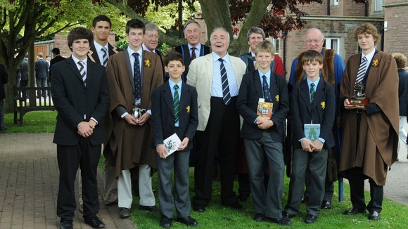 Victor at Speech Day