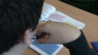 Anonymous child reading