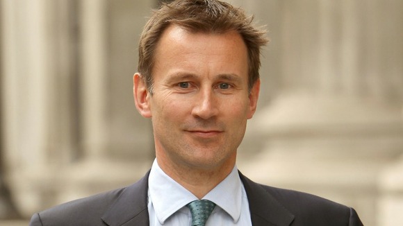 Jeremy Hunt England Euro 2012