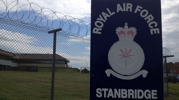 Sign at RAF Stanbridge