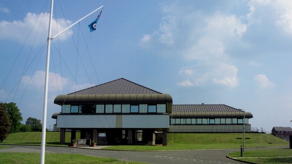Current communications centre building at RAF Stanbridge in Bedfordshire