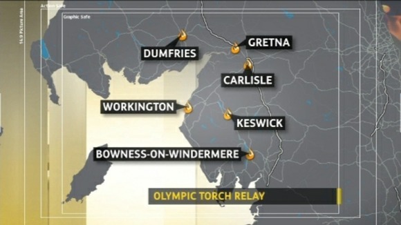 Torch map 21 June