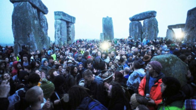 Stonehenge this morning
