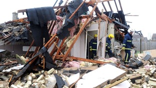 Bungalow explosion
