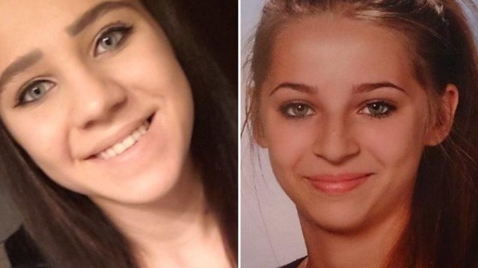 Sabina Selimovic, 15, (left) and Samra Selinovic, 17 (right).