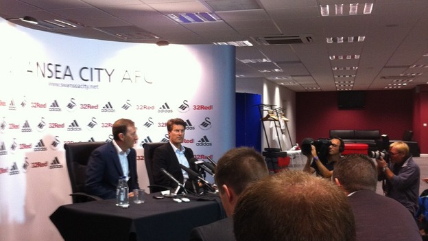Michael Laudrup at presser