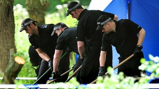 Police have finished the searches of parkland off Purcell Road and at an address in Miles Meadow