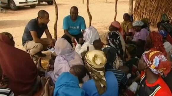 The food crisis continues in West Africa.