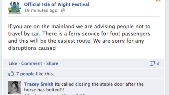 Isle of Wight Facebook screengrab