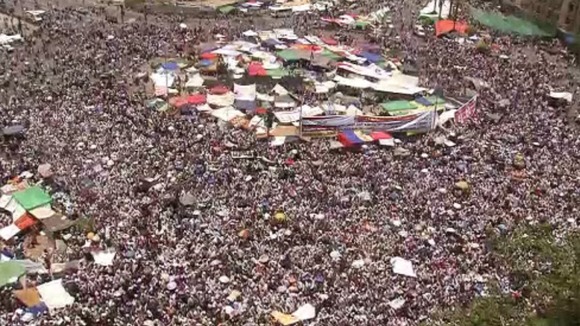 Tahrir Square today