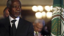 Kofi Annan, UN Arab league special envoy in Syria