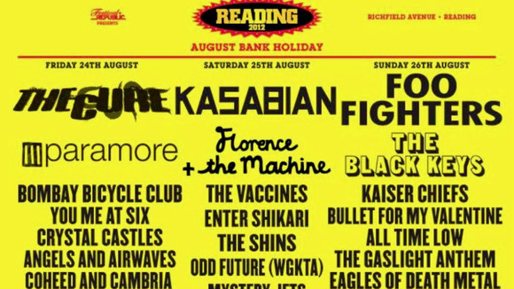 Reading and Leeds Festival line-up announced