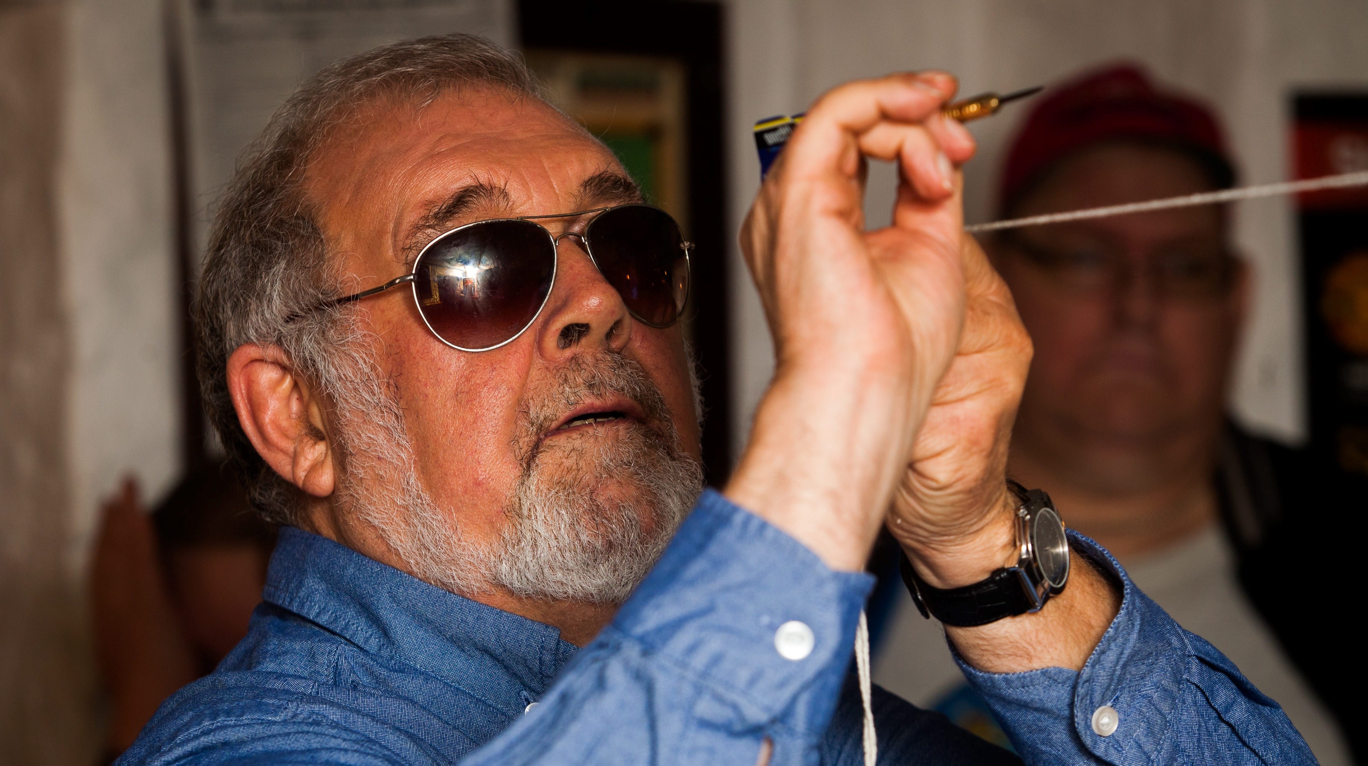 Meet the UK's first blind darts team The Optimists ITV News