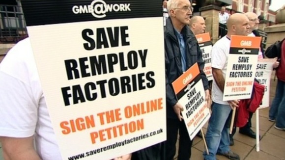 Remploy protest