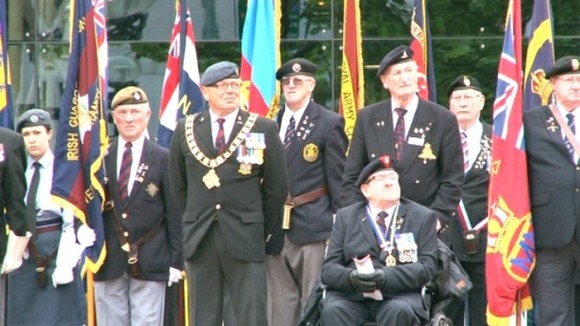 Armed Forces Day celebrations in Birmingham last year