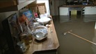 Flooded kitchen