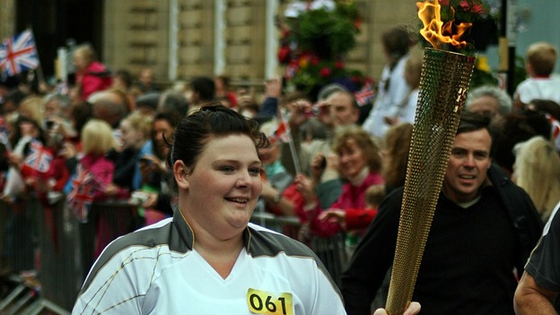 Olympic torch bearer