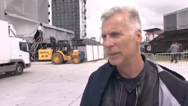 Isle of Wight festival organiser John Giddings.