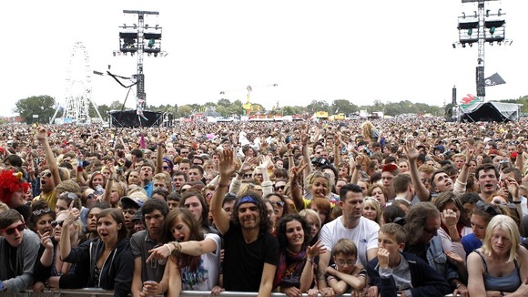 Isle of Wight festival fans