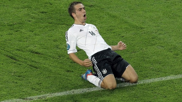 Germany captain Philipp Lahm.