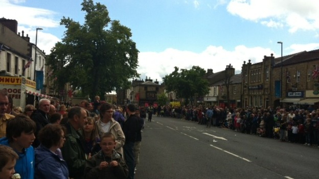 Skipton crowds