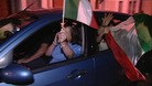 Fans celebrate in Bedford