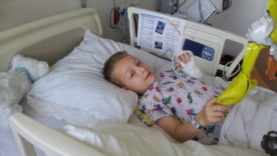Archie Anderson, who has cerebral palsy, received £30,000 from workers at ALCAN