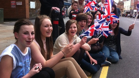 Waving flats in Wakefield