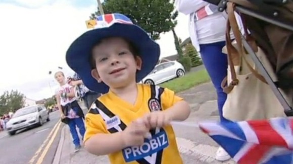 Ready for the Olympic torch