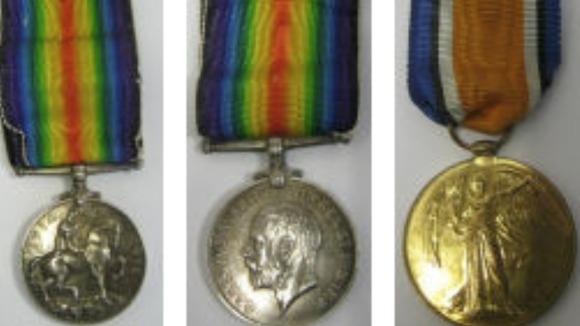 Three WWI medals