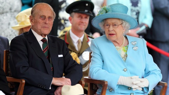 The Queen and Duke of Edinburgh