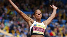Birmingham's Shara Procter set a British record